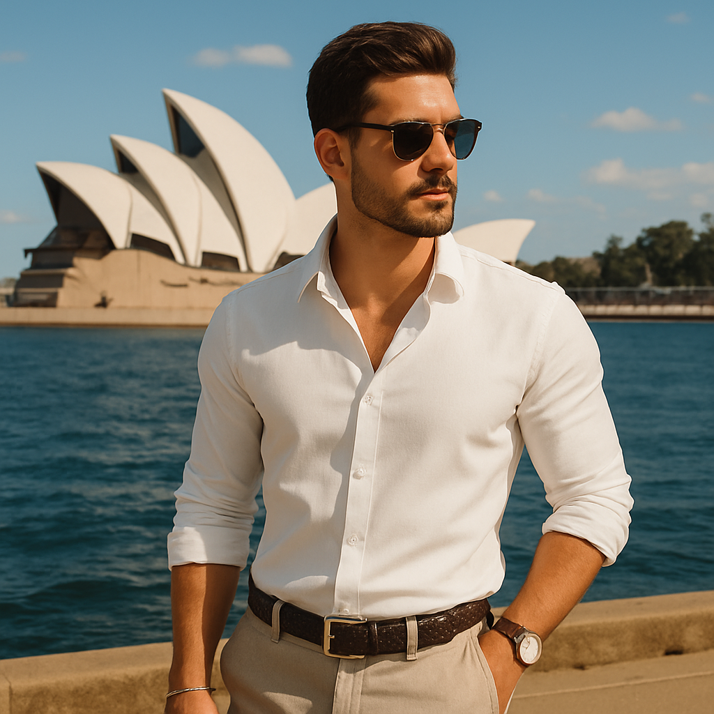 Men Shirt | Slim Fit Non-Iron Classic Collar Design